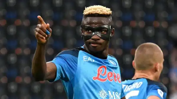 Serie A: Osimhen scores again as Napoli thrash Leece