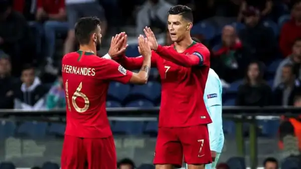 Bruno Fernandes Thinks He Will Help Cristiano Ronaldo Beat Ali Daei’s Record