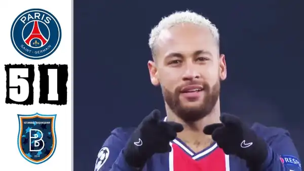 PSG vs Istanbul Basaksehir 5 - 1 (UCL Goals & Highlights)
