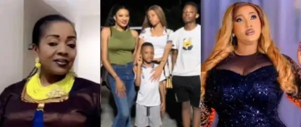 Rita Edochie Reacts as Viral Video of Judy Austin Praying for May Edochie and Children
