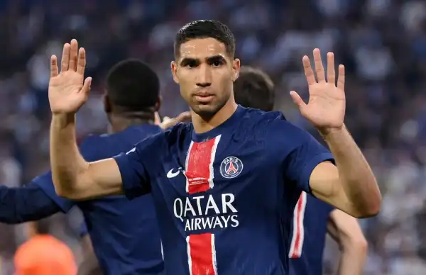 UCL: Hakimi names manager, club that deserved to win trophy this season