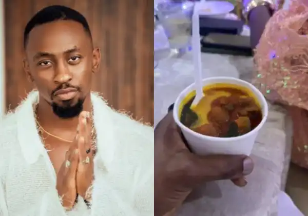 “TPain you do this one” – BBNaja’s Saga lament over mini food served at event