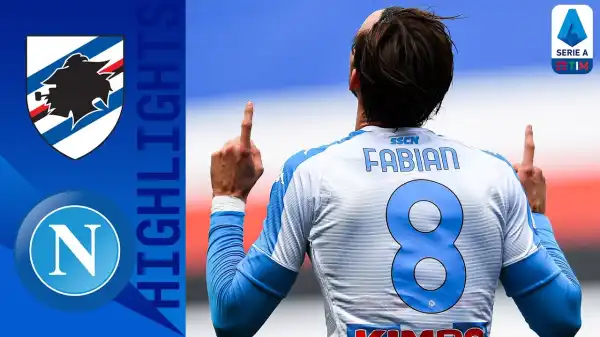 Sampdoria vs Napoli 0 - 2 (Serie A  Goals & Highlights 2021)