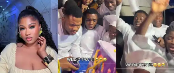 Emotional Scene As Celestial Church Members Storm Online To Pray For Imisi’s BBNaija Win