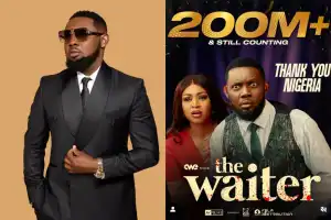 “Against all odds” – Ayo Makun emotional as his new movie, The Waiter grosses N200 million, days after crying out over lack of support