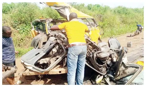 Two dead in head-on collision on Sagamu–Benin Expressway