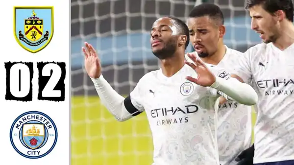 Burnley vs Manchester City 0 - 2 (EPL Goals & Highlights 2021)