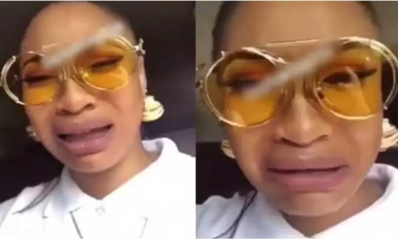 They pulled down our gate, hurt us and took stuff” – Tonto Dikeh cries out as she feeds Nigerians