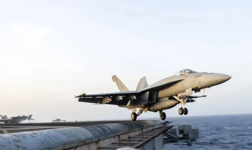 US fighter jet falls into sea