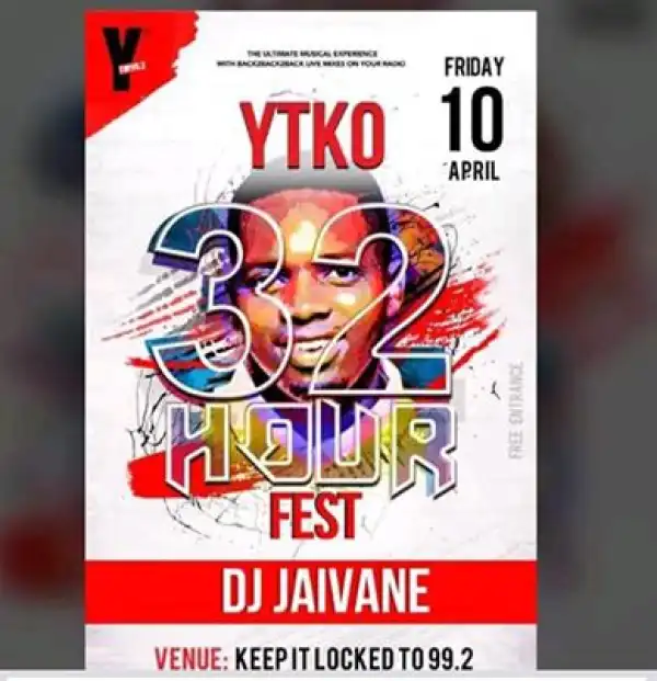 Dj Jaivane – YTKO 32 HOUR FEST 1 Hour Mix