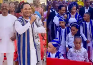 Thanksgiving Video Of Prophet Odumeje With His Wife And Children Trends Online