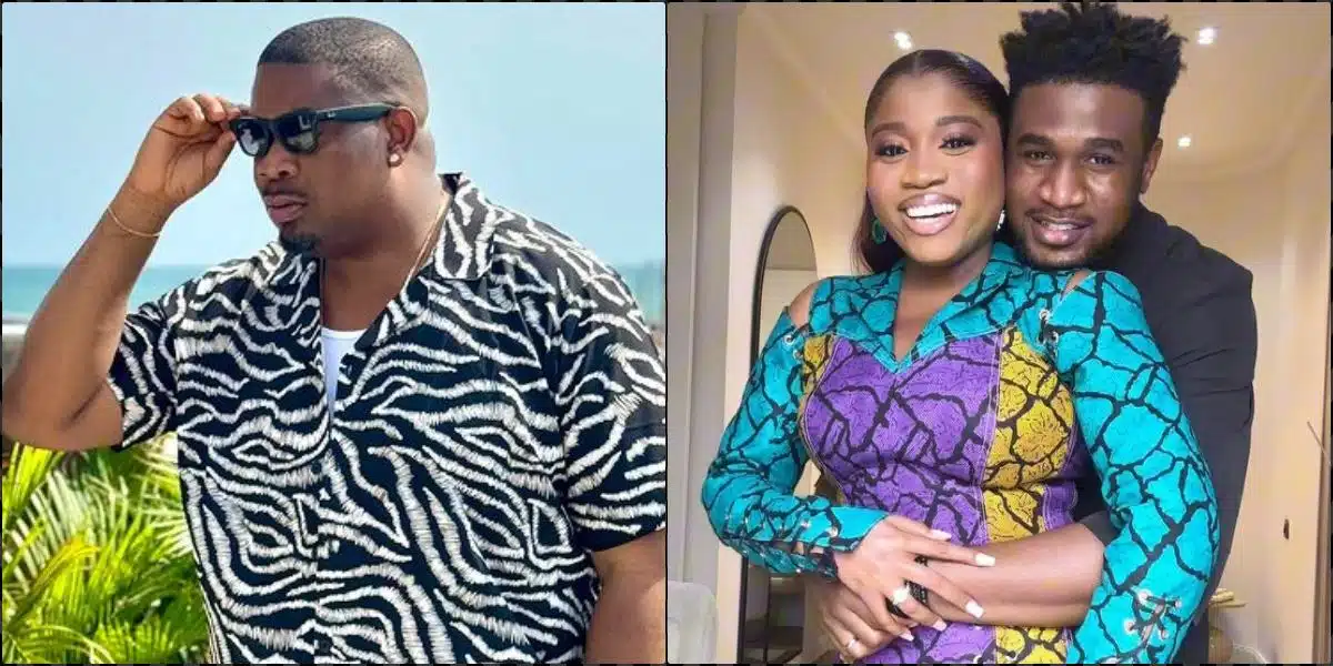 Don Jazzy craves ‘love’ in reaction to Veekee James, husband’s lovey-dovey