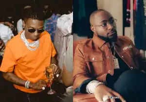 Davido Celebrate as His New Song Awuke Displaced Wizkid Track Piece of My Heart from Number 1 On Apple Music