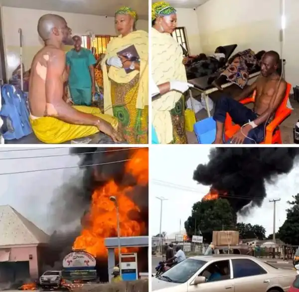 Six Injured As Petrol Tanker Explodes At Filling Station In Nasarawa