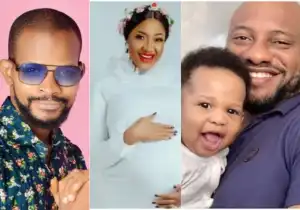 Uche Maduagwu Predicts Yul Edochie Will Welcome Another Child with a Different Woman