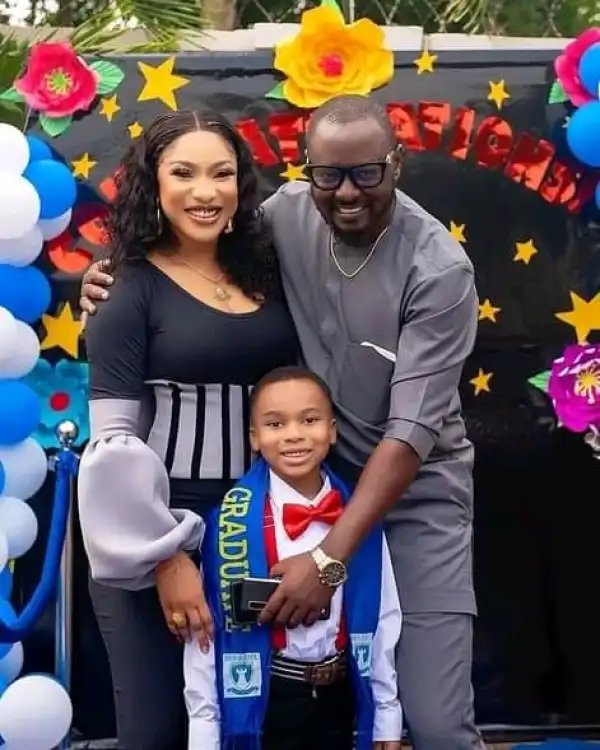 Tonto Dikeh Praises Her Partner, Prince Kpokpogri For Changing Her Story (Photos)