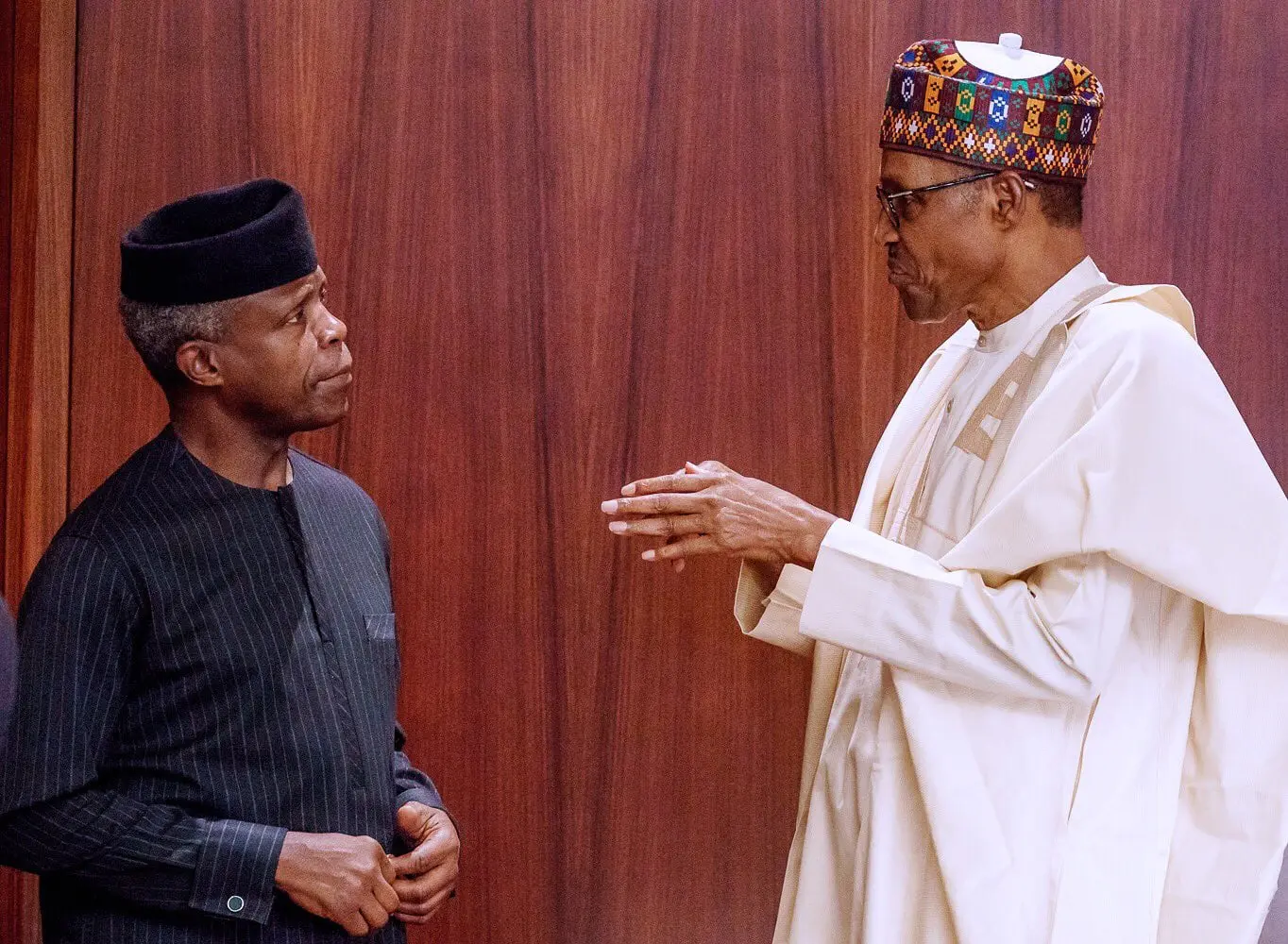 ‘I don’t know him’ – Buhari reveals why he didn’t support Osinbajo’s presidential ambition