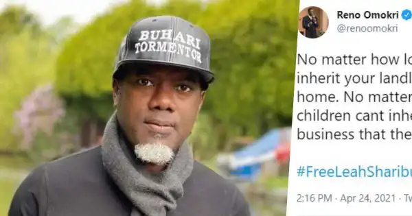 “You Can’t Inherit Your Landlord’s House Neither Can Your Children Inherit Your Job” – Reno Omokri