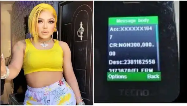 Bobrisky Pays N300k For A Fan’s Medical Bills, Also Pledges To Give One Bag Of Rice