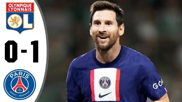 Lyon vs PSG 0 - 1 (Ligue 1 2022 Goals & Highlights)