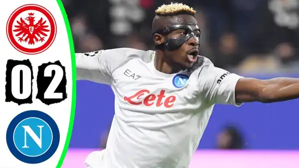 Frankfurt vs Napoli 0 - 2 (Champions League 2023 Goals & Highlights)