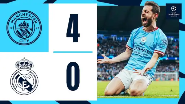 Manchester City vs Real Madrid 4 - 0 (Champions League 2023 Goals & Highlights)