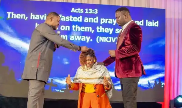 Actress Seun Osigbesan Becomes Pastor (Video)
