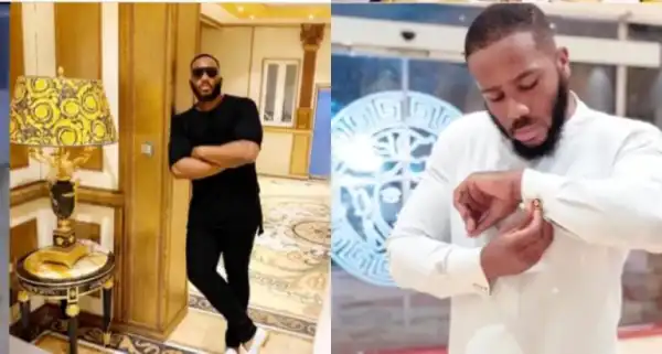 This Is Kiddwaya’s Luxurious Multi Million Naira Versace Plush House