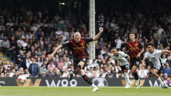Erling Haaland emulates 92-year goal record after netting 50th of the season