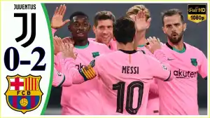 Juventus 0 -  2 Barcelona (UEFA Champions League) Highlights