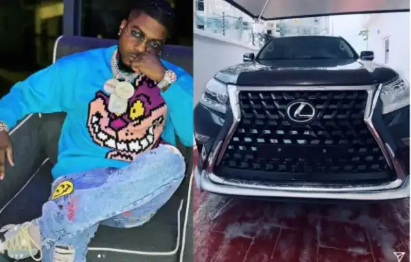 Popular Singer, Skiibii Acquires Brand New Lexus SUV (Photos)