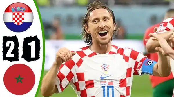 Croatia vs Morocco 2 - 1 (2022 World Cup Goals & Highlights)