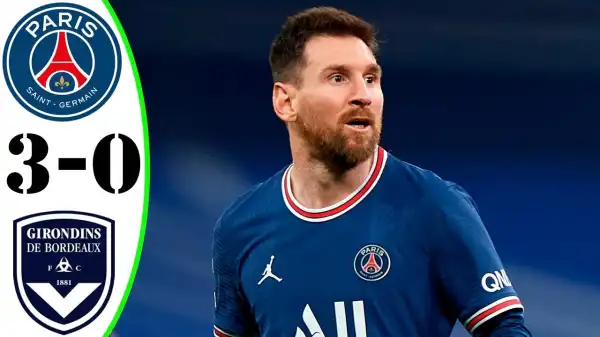 PSG vs Bordeaux 3 − 0 (Ligue 1 2022 Goals & Highlights)