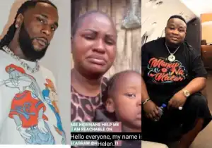 Burna Boy Offers Support to Cubana Chief Priest’s Alleged Kenyan Baby Mama and Son