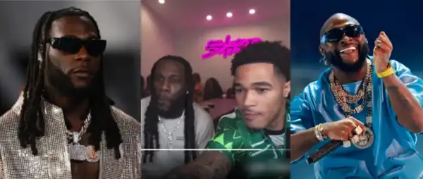 Burna Boy’s Hilarious Reaction To ‘Davido’ Gifting Subs On Twitch Goes Viral
