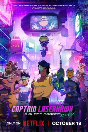 Captain Laserhawk A Blood Dragon Remix (Animation TV series)