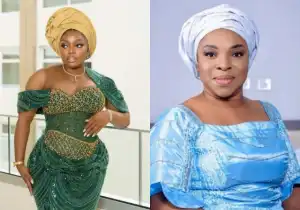 Actress Bisola Aiyeola Rejoices As She Meets Liz Benson For The First Time