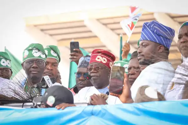 Go And take Your APV, APC And you must vote - Tinubu Tells Lagosians