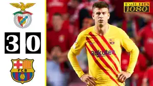 Benfica vs Barcelona 3 − 0 (Champions League 2021 Goals & Highlights)