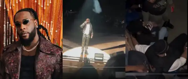 “They Must Go!”- Burna Boy Stops Denver Concert After Spotting Sleeping Fan, Video Trends