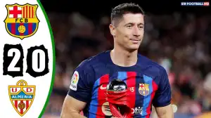Barcelona vs Almeria 2 - 0 (Laliga 2022 Goals & Highlights)