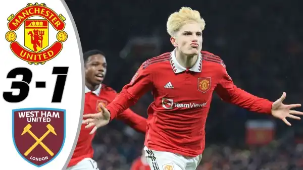 Man United vs West Ham 3 - 1 (FA Cup 2023 Goals & Highlights)
