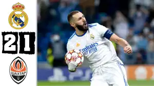 Real Madrid vs Shakhtar Donetsk 2 - 1 (Champions League 2021 Goals & Highlights)