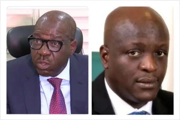 Edo PDP: Obaseki vs. Omoregie Ogbeide-Ihama