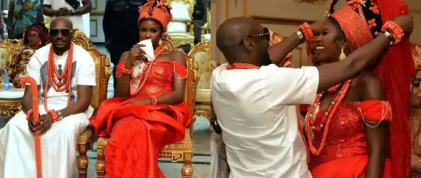 “The Finest Dad Alive”- 2face Gets Sweet Praise From Wife Natasha