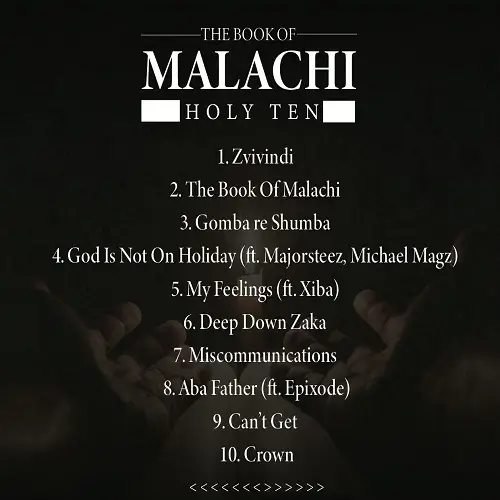 Holy Ten – The Book of Malachi ft Michael Magz