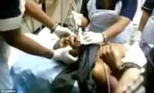 Download Video: South African Doctors Surgically Remove a Cell Phone Stuck in a Man’s Throat